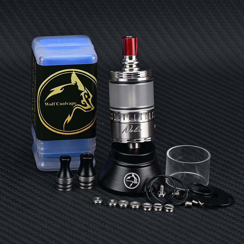 Wolfcoolvape NOLA RTA Rebuilda - Vaping Air ulasan dan harga