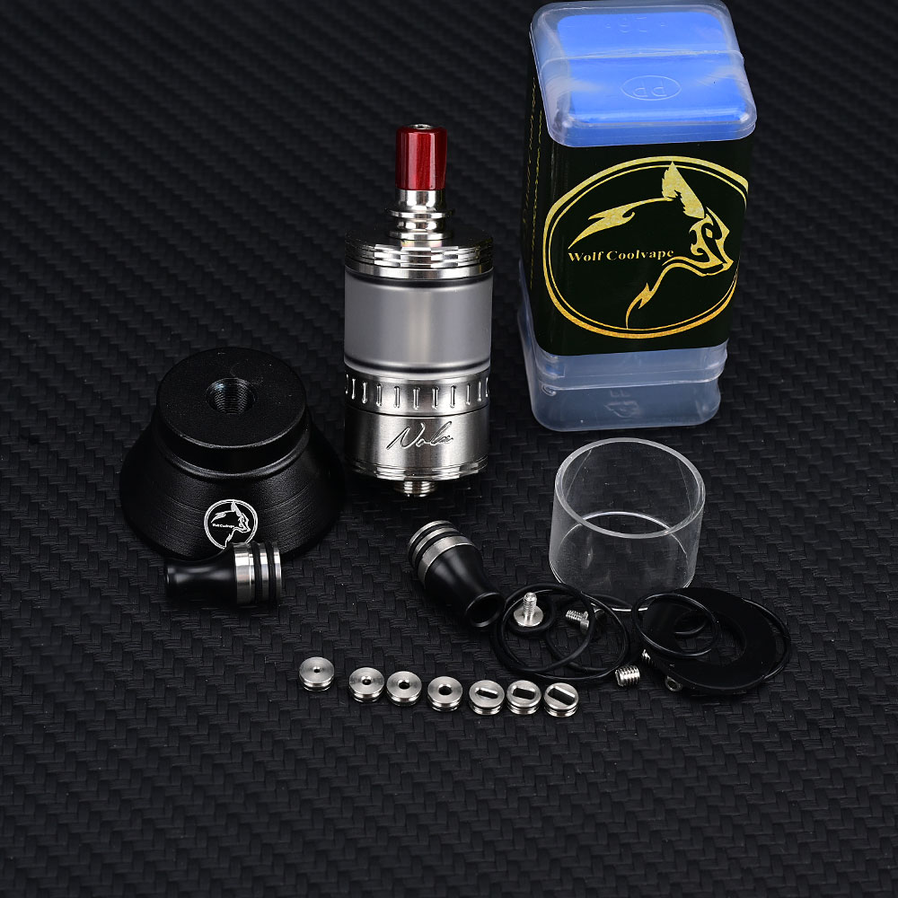Wolfcoolvape NOLA RTA Rebuilda - Vaping Air ulasan dan harga