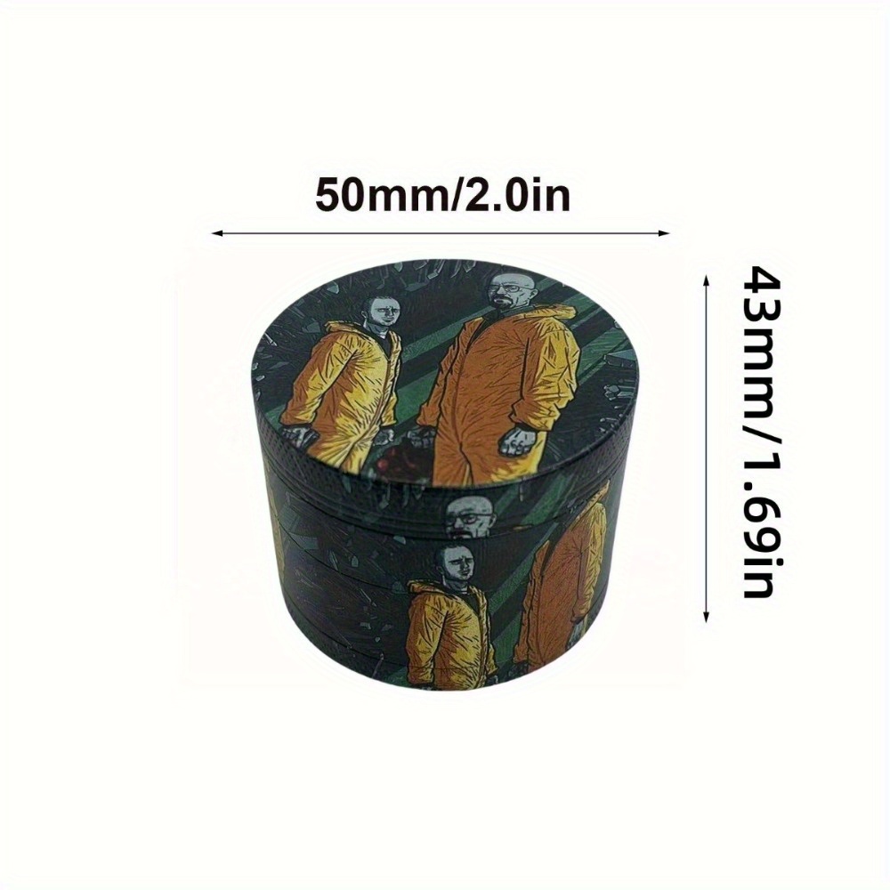 50mm Metal Herb Grinder Cartoo - Vape Accessory ulasan dan harga