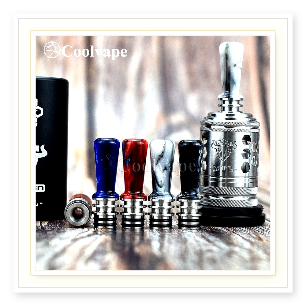Tauren MTL RTA 510 Drip Tip -  - Drip Tip Resin ulasan dan harga