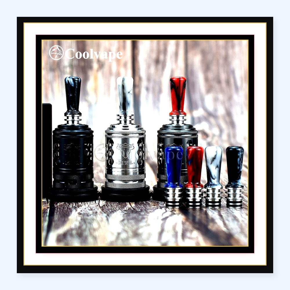 Tauren MTL RTA 510 Drip Tip -  - Drip Tip Resin ulasan dan harga