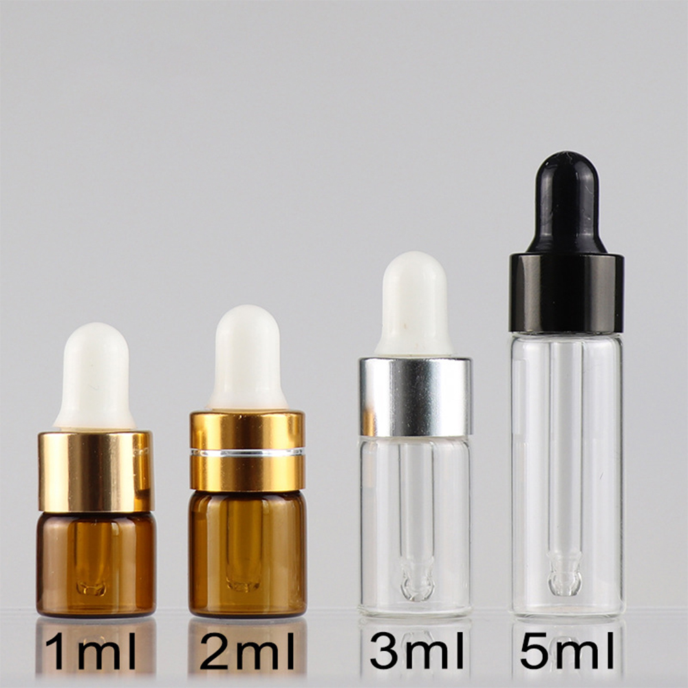 100pcs Mini Dropper Bottles 1m - Juice Bottle Dropper ulasan dan harga