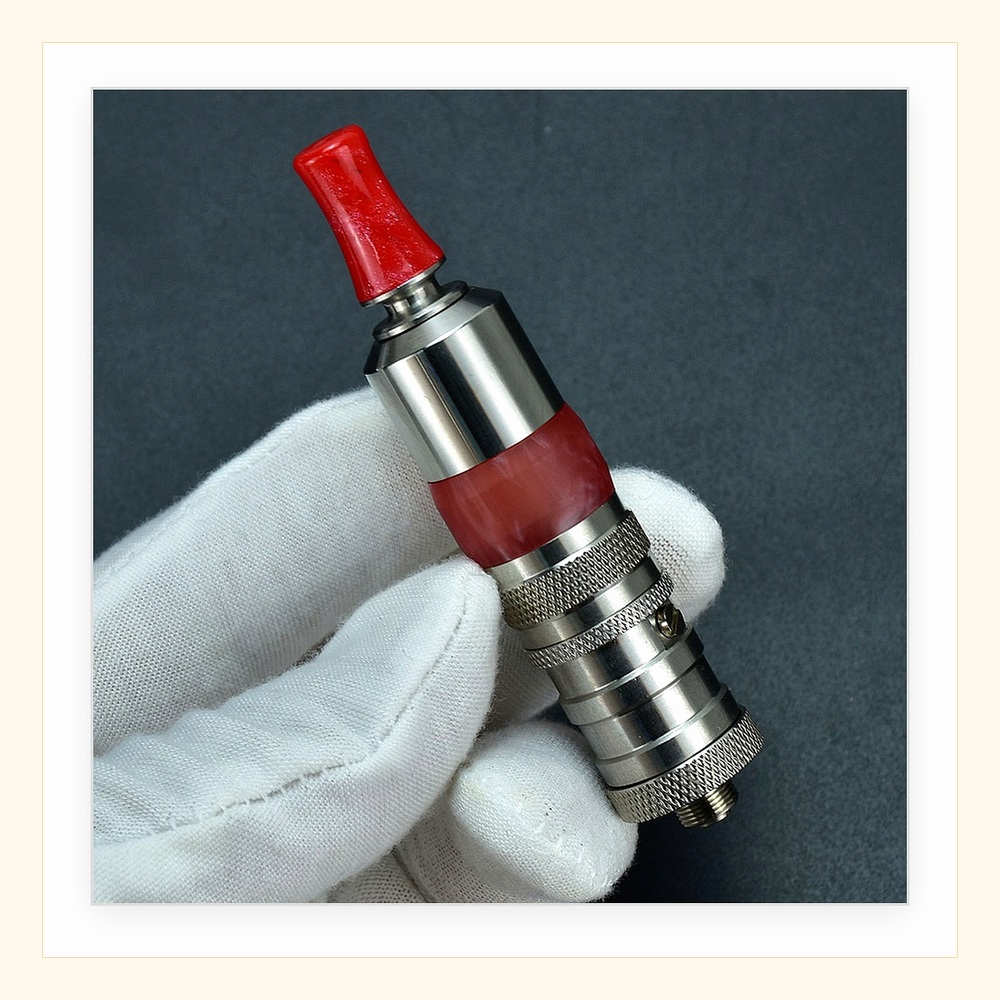 Wolfcoolvape Flash-e-Vapor Dua - Drip Tip Resin ulasan dan harga